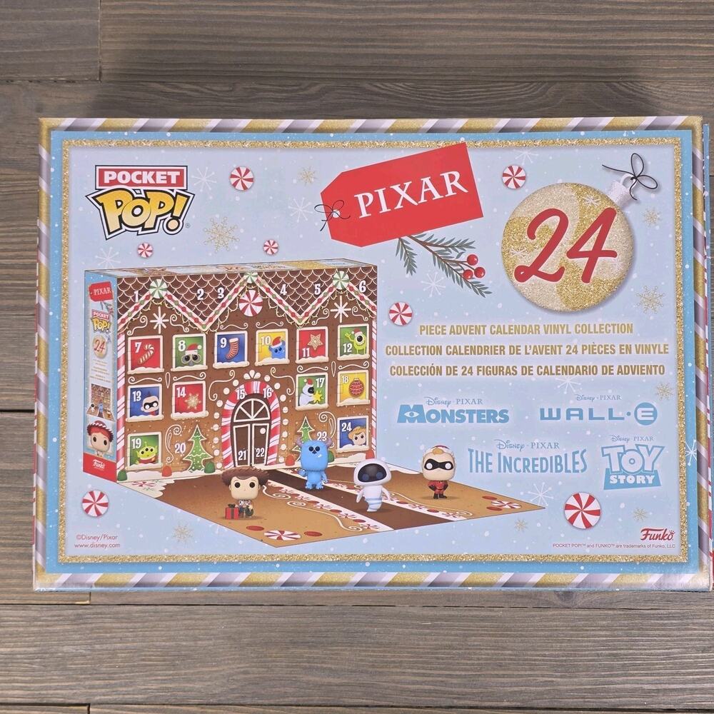 Funko Funko Advent Calendar: Pixar - Pocket Pop! Pixar 24-Day Holiday Advent